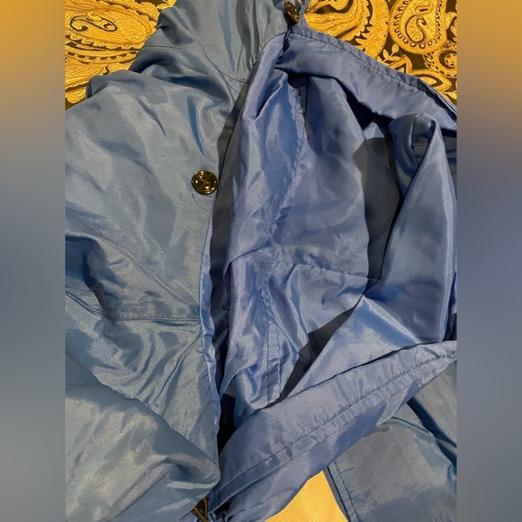 Vintage Blue Activewear Jacket Size 2X. Removable Hood. See pictures for size. - Picture 6 of 7